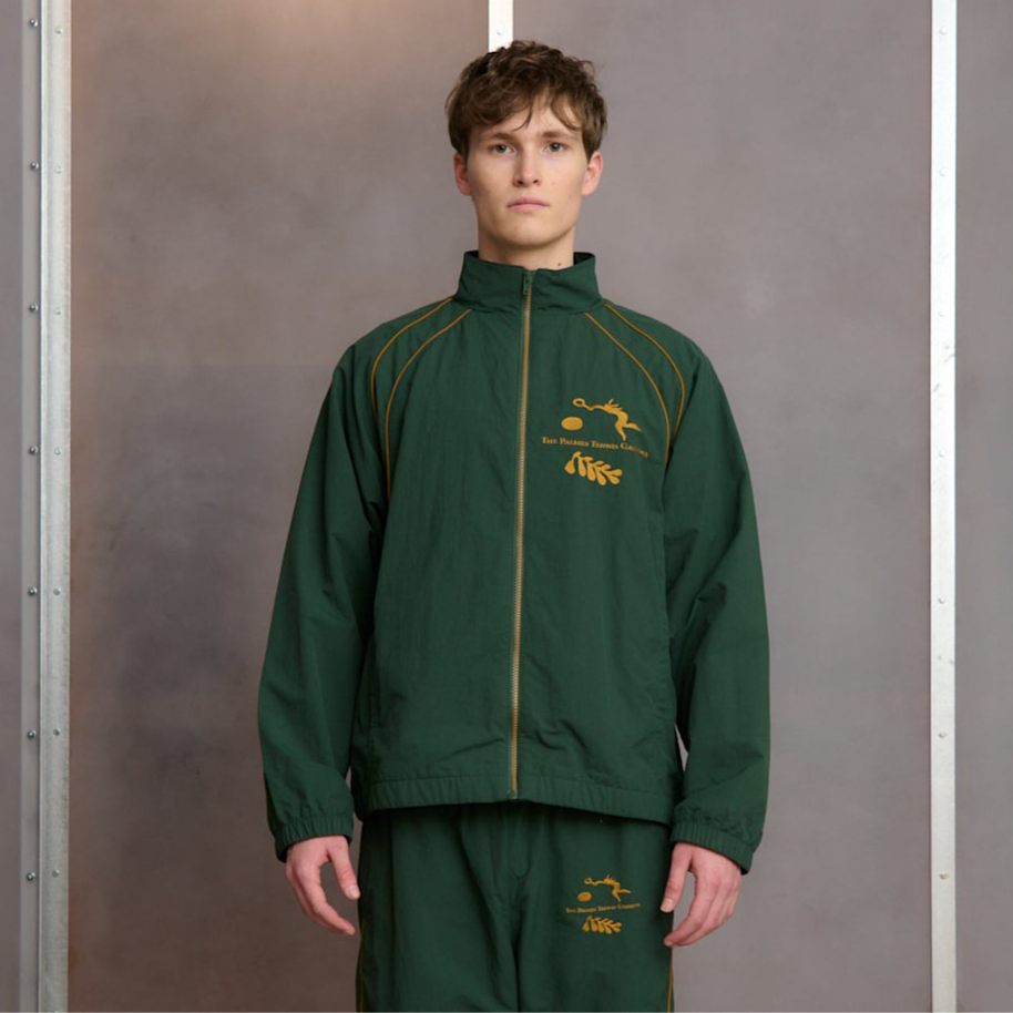 Palmes - Track Jacket Gardens Dark Green