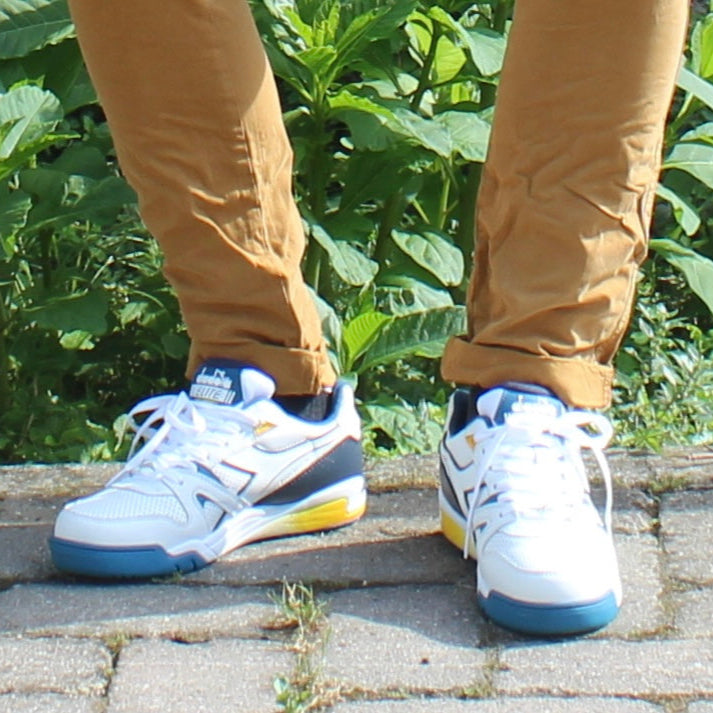 Diadora - Sneaker Duratech Elite White/Blue Sapphire