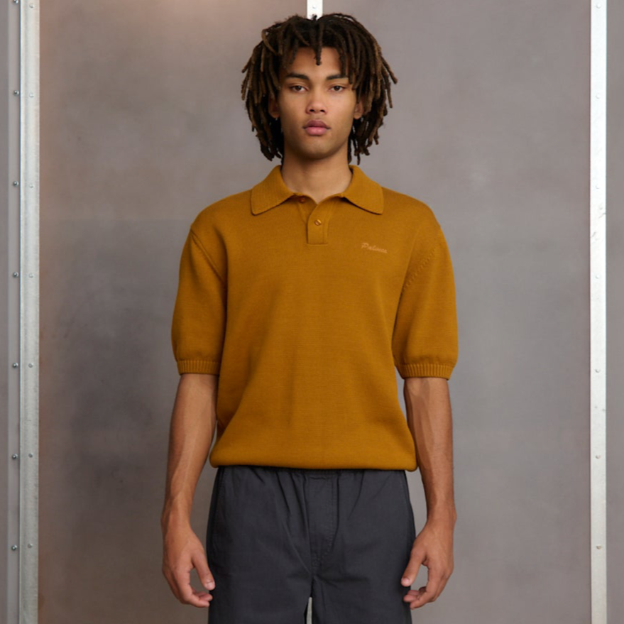 Palmes - Polo Wash Knit Mohagany