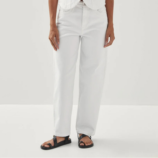 Alohas - Jeans Lorenza White