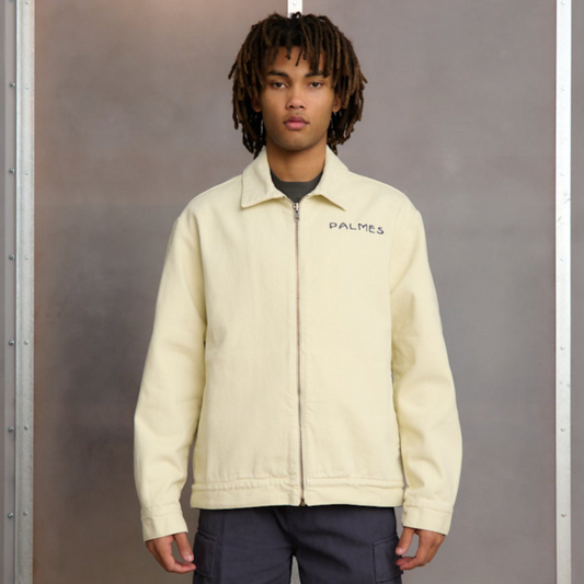 Palmes - Jacket Tower Zip Off-White