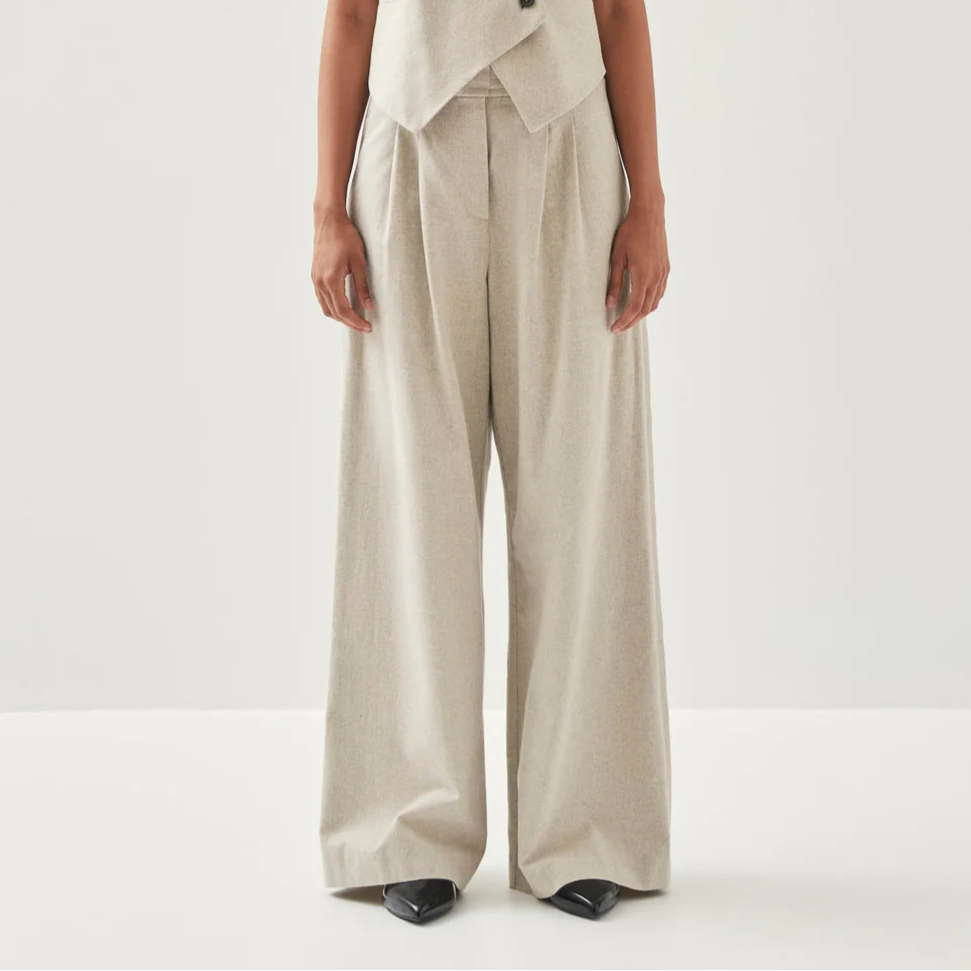 Alohas - Trousers Meran Cream