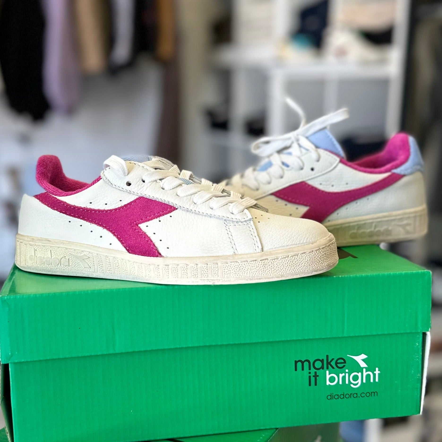 Diadora l low used best sale