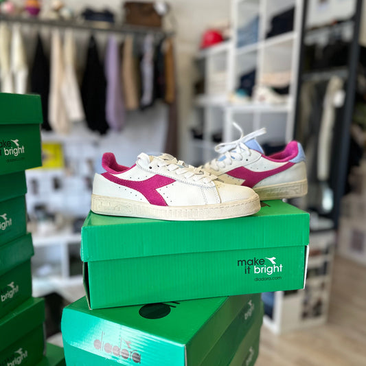 Diadora - Shoe Game L Low Used WN パウダーブルー/マゼンタ