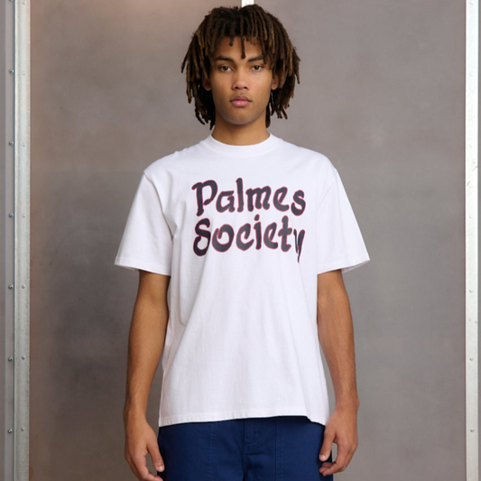 Palmes - T-shirt Society White