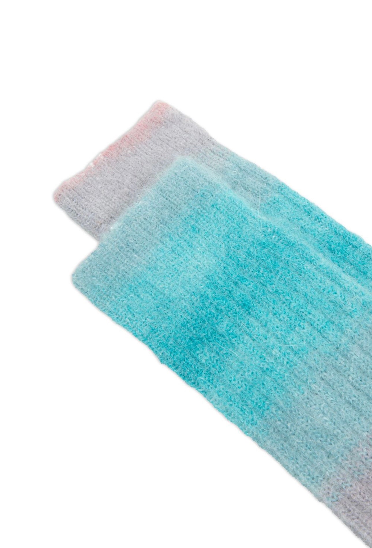 ANT45 - Socks Ranua Shorts in mohair Turquoise