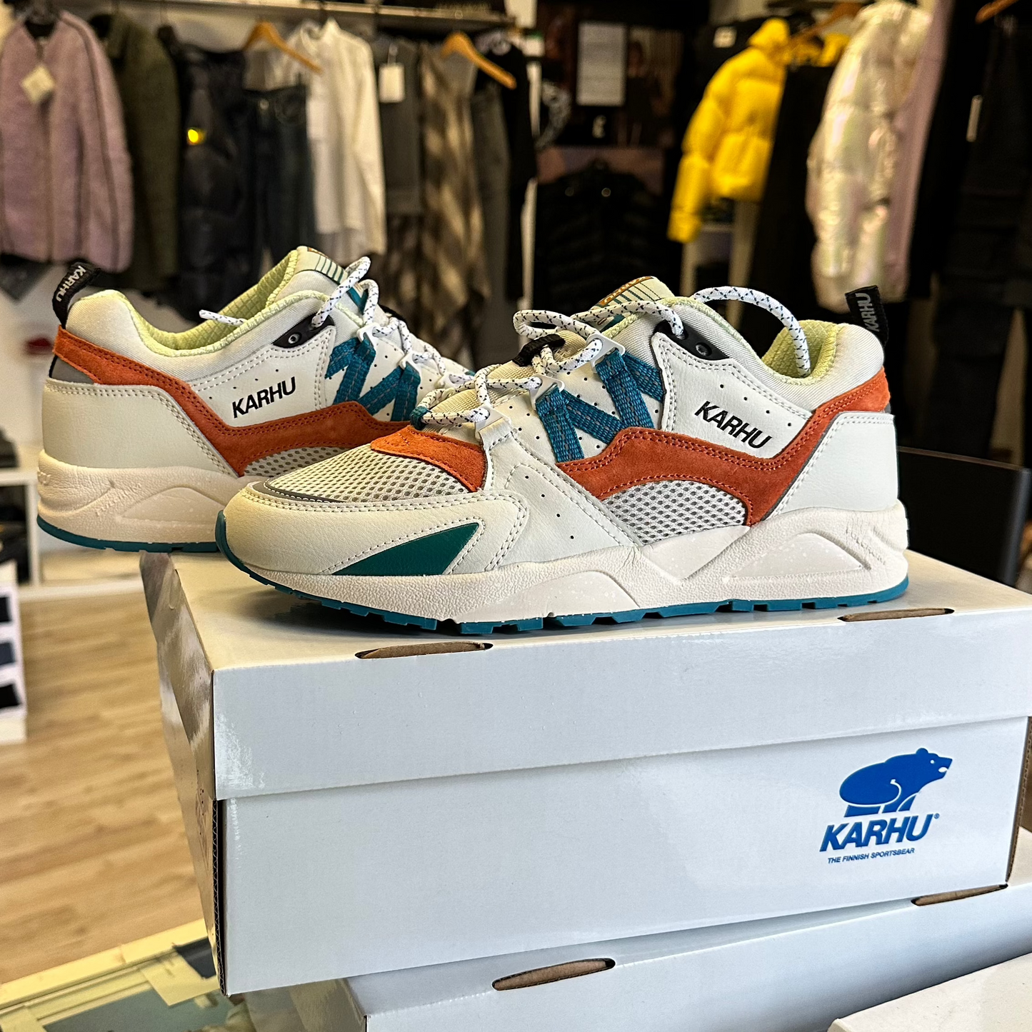 Karhu - Sneaker Fusion 2.0 Lilywhite/Burntorange