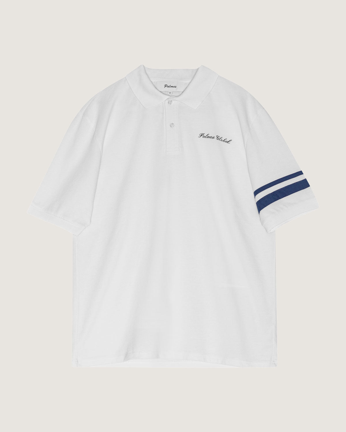 Palmes - Polo Global Pique White