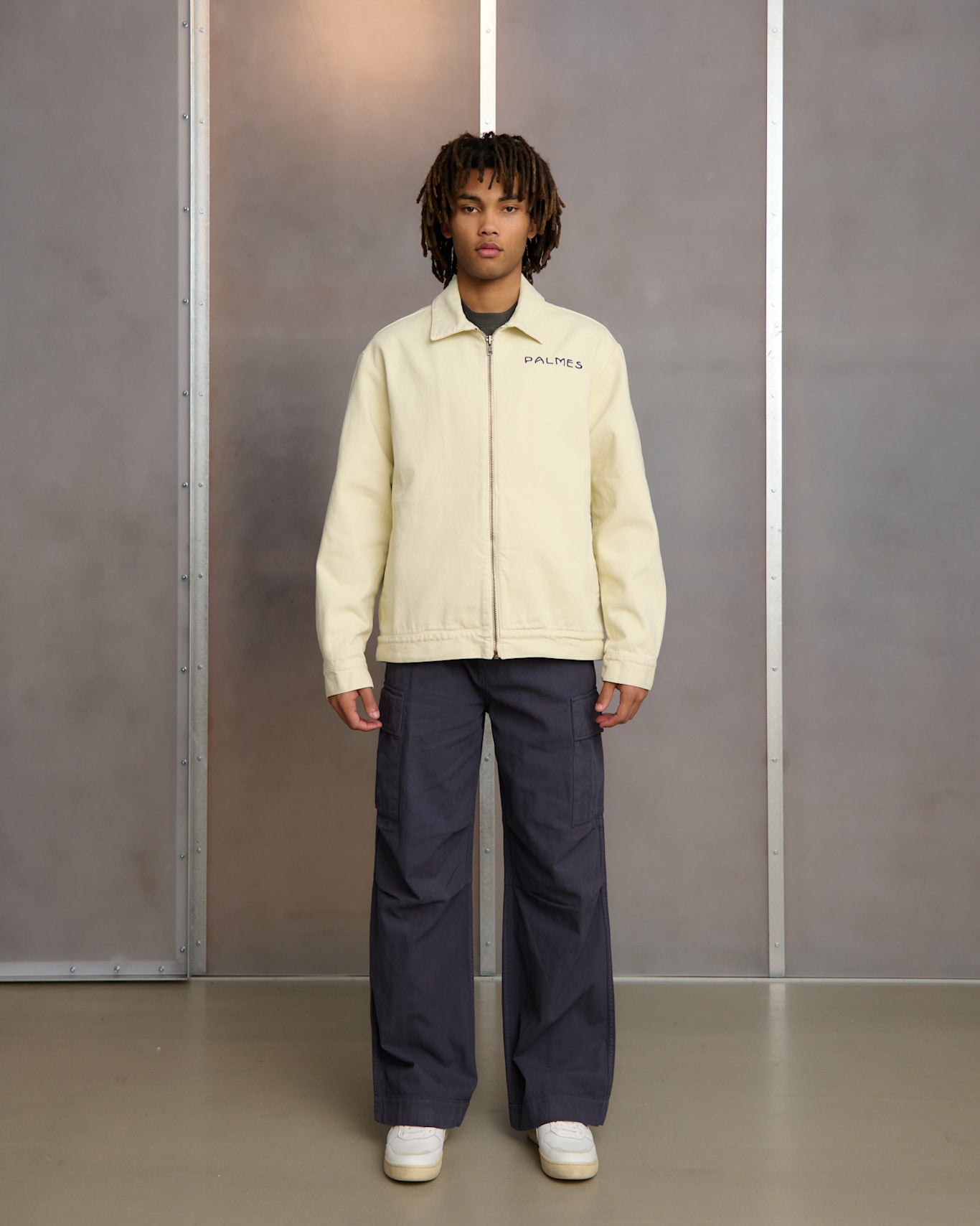 Palmes - Jacket Tower Zip Off-White