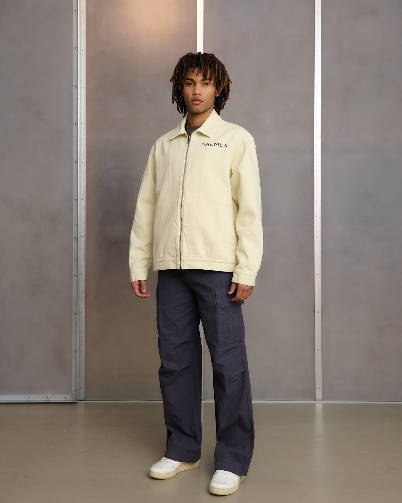 Palmes - Jacket Tower Zip Off-White