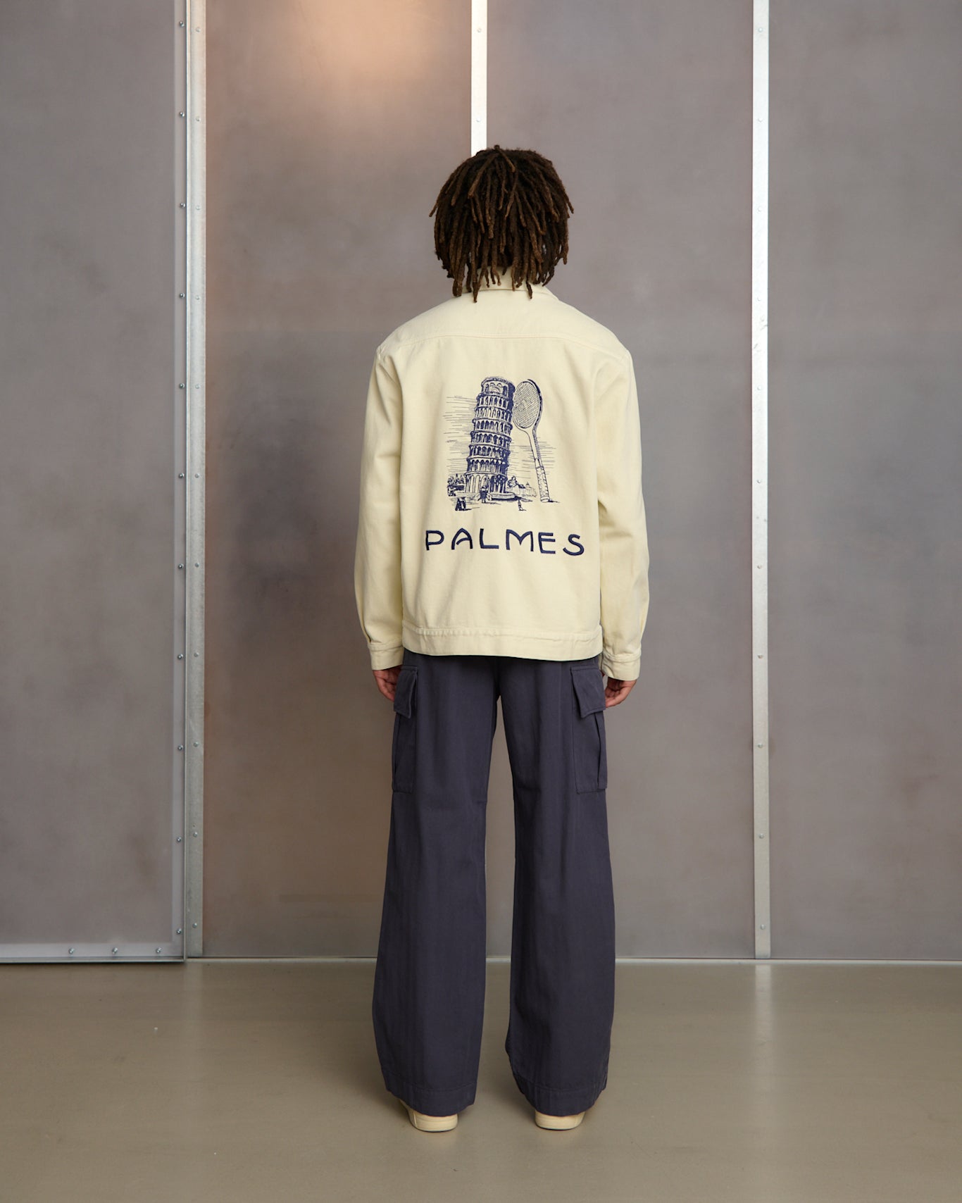 Palmes - Jacket Tower Zip Off-White