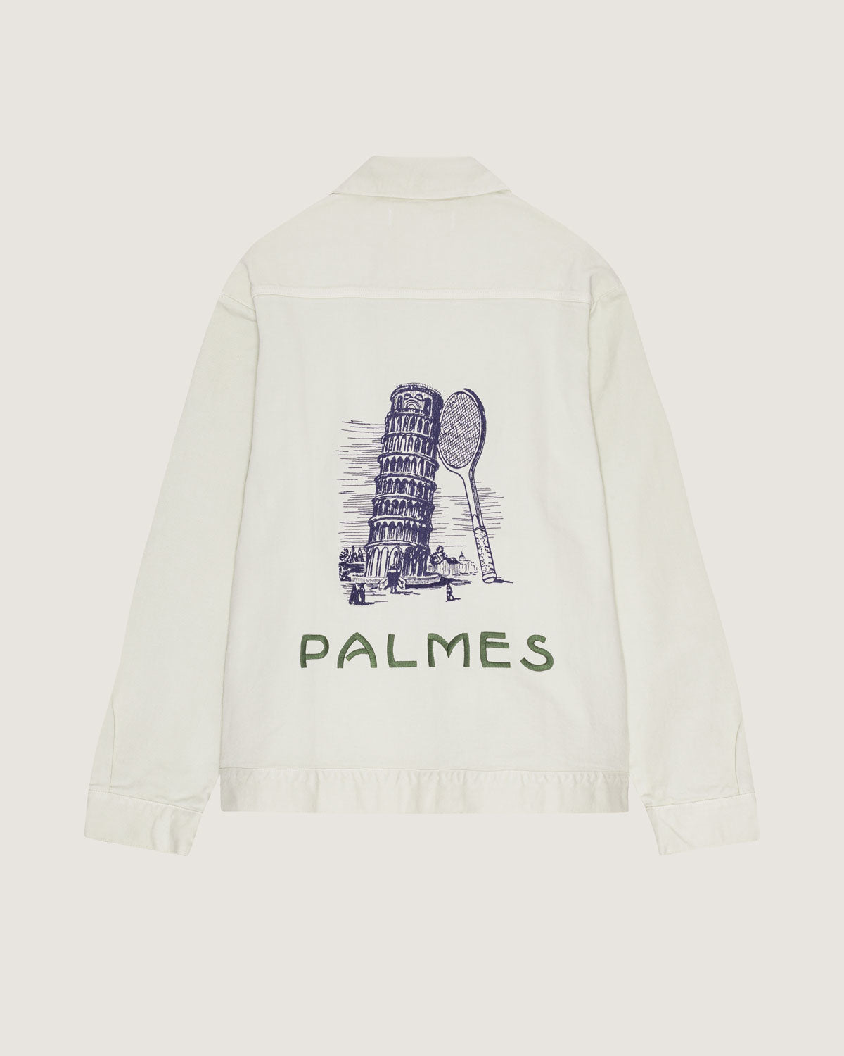 Palmes - Jacket Tower Zip Off-White