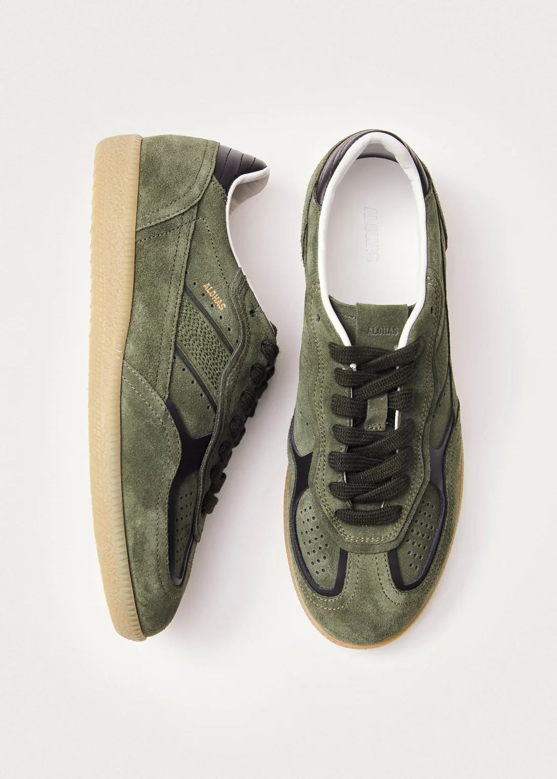 Alohas - Sneaker TB.490 Rife Dusty Olive Leather