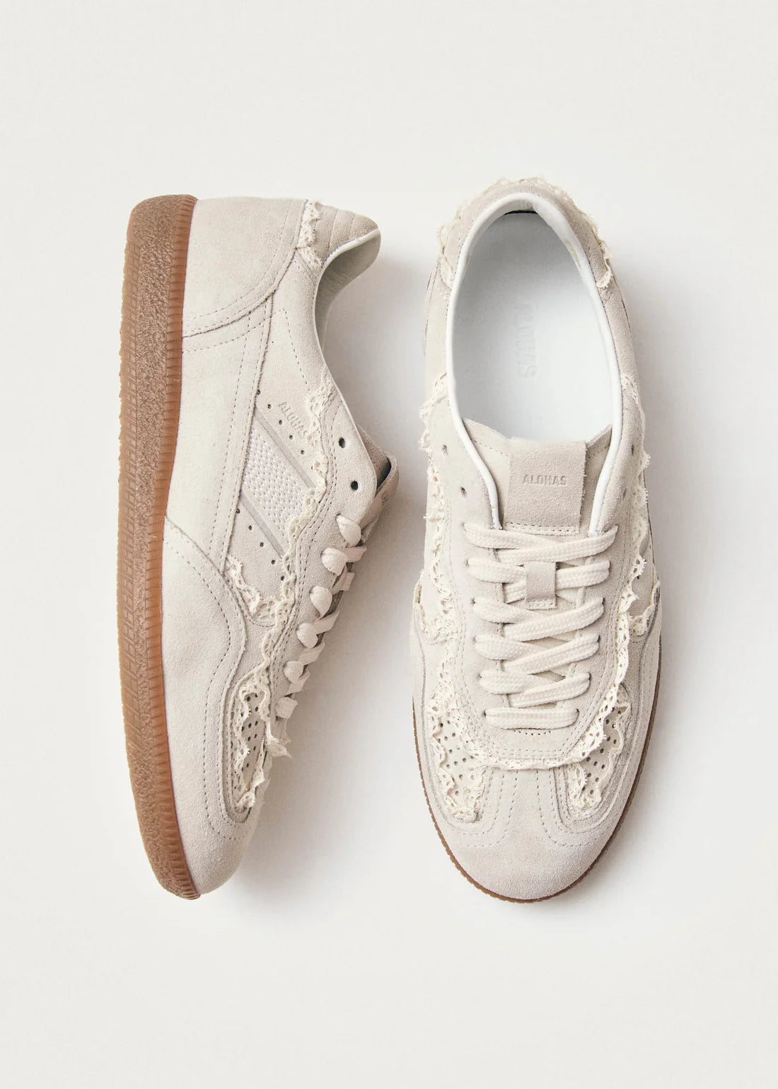 Alohas - Sneaker TB.490 Crochet Cream Leather