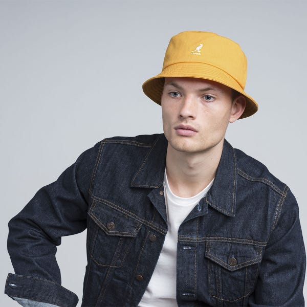 Kangol - Bucket Hat Washed Marigold